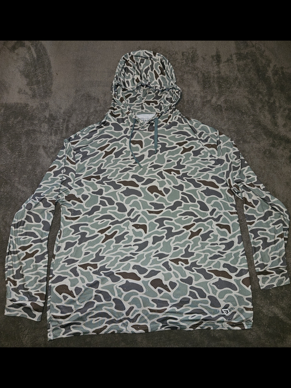 Burlebo - Men's Performance Hoodie - Retro Duck Camo